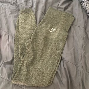 Dark green gymshark leggings